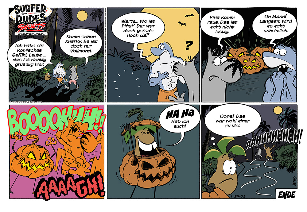 Surfer Dudes Short: Halloween Special