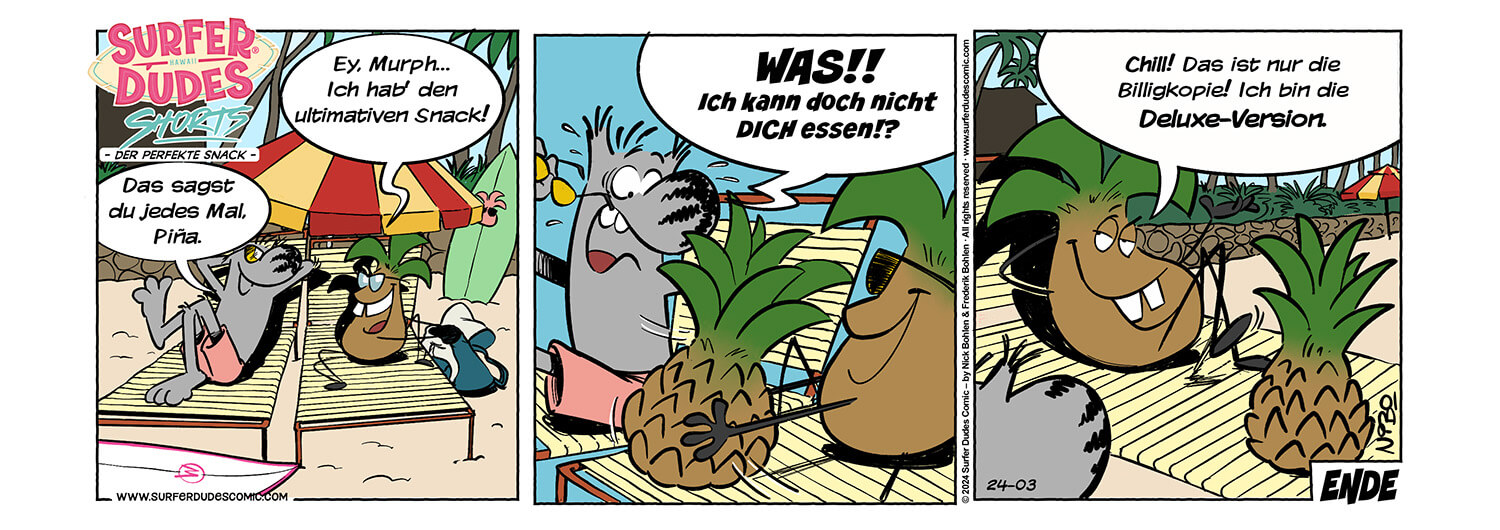 Surfer Dudes Short: Der perfekte Snack