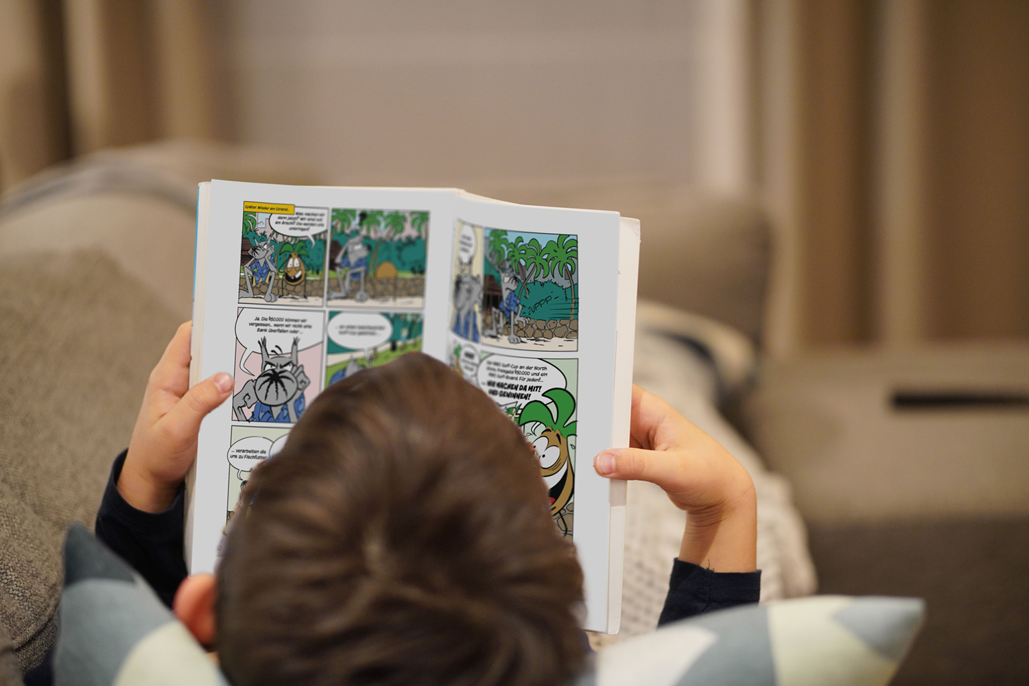 Warum Comics gut für Kinder sind